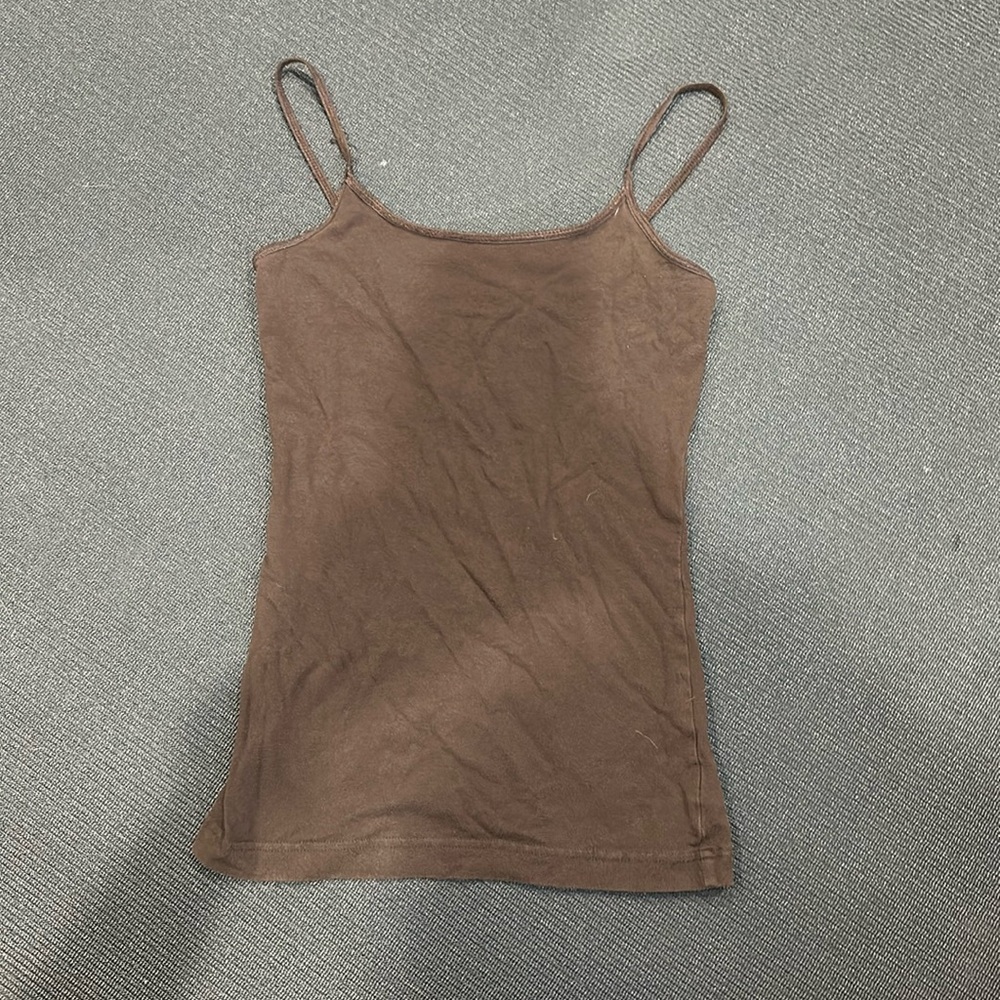 Brown tank